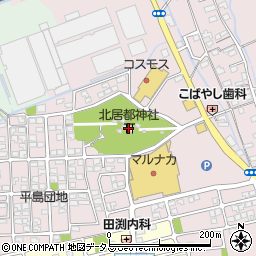 岡山県岡山市東区東平島1468周辺の地図