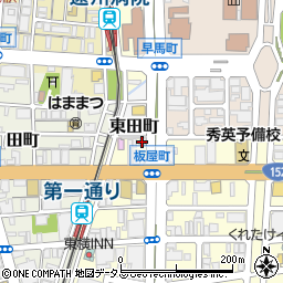 株式会社アライブ　板屋町店周辺の地図