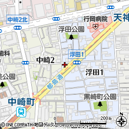 ＳＰＡＲＫ浮田駐車場周辺の地図