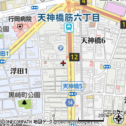 日本高周波鋼業株式会社　大阪支店周辺の地図