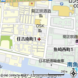 奥村文化住宅周辺の地図