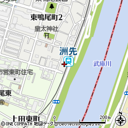 三共アメニテクス株式会社　阪神サービスセンター周辺の地図