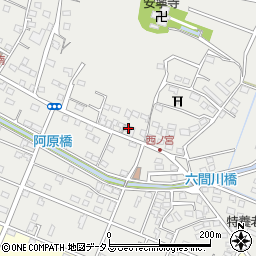 静岡県浜松市中央区雄踏町山崎3668周辺の地図