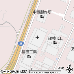 福田工業株式会社　三重第二工場周辺の地図