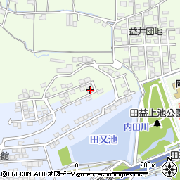 岡山県岡山市北区田益951-16周辺の地図