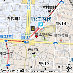 りそな銀行野江支店周辺の地図