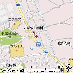 岡山県岡山市東区東平島1669周辺の地図