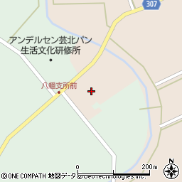 広島県山県郡北広島町東八幡原899-8周辺の地図