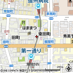 新川北駐車場周辺の地図