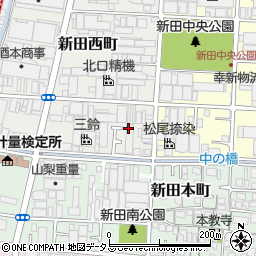 八洲薬品株式会社　京阪奈営業所周辺の地図