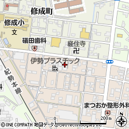 三重県津市幸町27周辺の地図