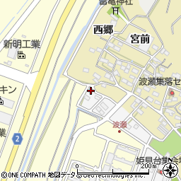 愛知県田原市姫見台6周辺の地図