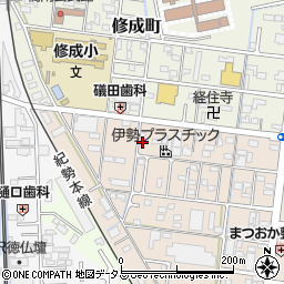 三重県津市幸町27-24周辺の地図