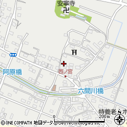 静岡県浜松市中央区雄踏町山崎3664周辺の地図