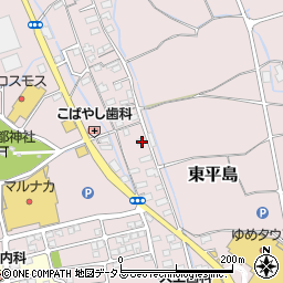 岡山県岡山市東区東平島356周辺の地図