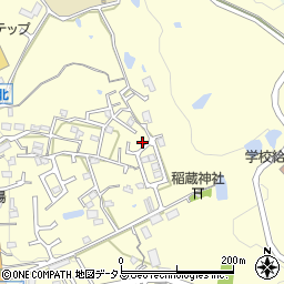 奈良県生駒市小明町493-16周辺の地図