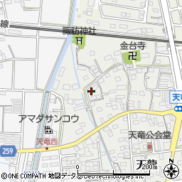 静岡県磐田市天龍152周辺の地図