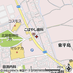 岡山県岡山市東区東平島1670周辺の地図
