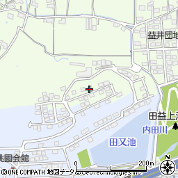 岡山県岡山市北区田益951-26周辺の地図