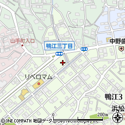 浜松磐田信用金庫蜆塚支店周辺の地図