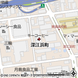 キーコーヒー株式会社　神戸営業所周辺の地図