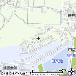 岡山県岡山市北区田益951周辺の地図