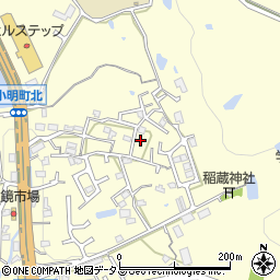 奈良県生駒市小明町407周辺の地図