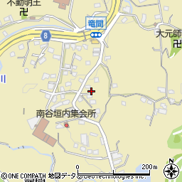 大阪府大東市龍間722-3周辺の地図