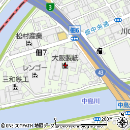 大阪製紙周辺の地図