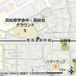 静岡県浜松市中央区飯田町41周辺の地図
