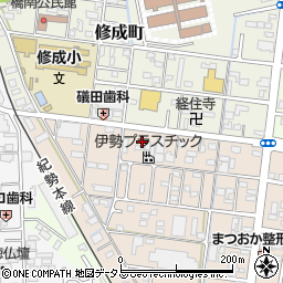 三重県津市幸町27-26周辺の地図