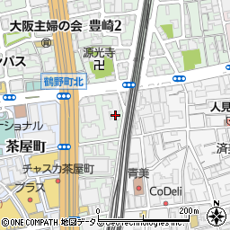 マナコ・フラワーアカデミー　大阪スクール周辺の地図