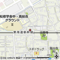 静岡県浜松市中央区飯田町47周辺の地図