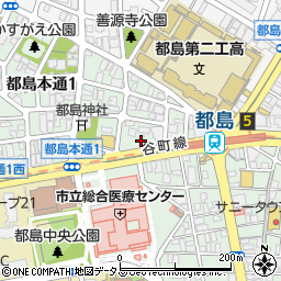 竹永マンション周辺の地図