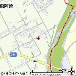 岡山県総社市東阿曽1610周辺の地図