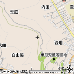 愛知県南知多町（知多郡）豊浜（赤平井）周辺の地図