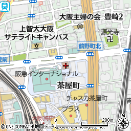 大阪府大阪市北区茶屋町19-41周辺の地図