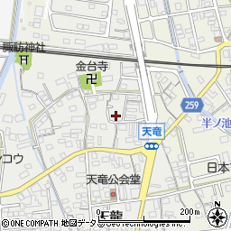 静岡県磐田市天龍174周辺の地図