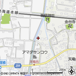静岡県磐田市天龍138周辺の地図