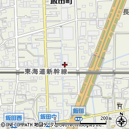 静岡県浜松市中央区飯田町312周辺の地図