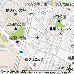 兵庫県西宮市上田中町11-18周辺の地図