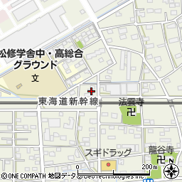 静岡県浜松市中央区飯田町35周辺の地図