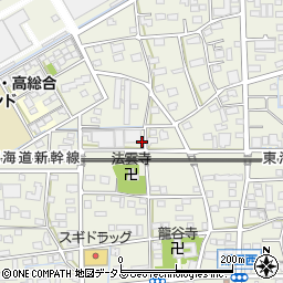 静岡県浜松市中央区飯田町57周辺の地図