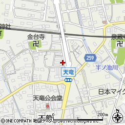 静岡県磐田市天龍171周辺の地図