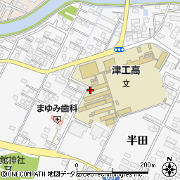 津工業高校機械科周辺の地図