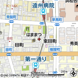 隠家食堂 miroku 浜松周辺の地図