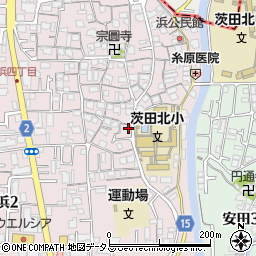 茨田酒販周辺の地図
