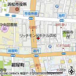 リッチモンドホテル浜松周辺の地図