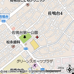 静岡銀行佐鳴台レジデンス周辺の地図