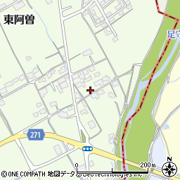 岡山県総社市東阿曽1608周辺の地図